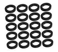 HEATSHAKING 50 pièces Rondelles de Joint Étanchéité Caoutchouc pour et Joints Plats Résistants à Usure Anneaux de Gasket pour Raccords Arrivée Eau