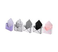 HEATSHAKING 5pièces Boîtes De Rangement Pour Fleurs Enveloppe Boîtes Pratiques Pour De Bouquets Accessoires De Fleuriste Multistyles