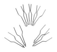 HEATSHAKING 8 pièces Pointe de Stylo Pyrogravure Haute Résistance Embouts Fil Chauffant pour Pyrogravure Bois Bricolage Kit Pyrograveur