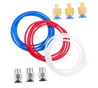 HEATSHAKING 9 pièces Kit Accessoires Imprimante Tubes Ptfe Résistants Chaleur Raccords Pneumatiques Cuivre Installation Rapide Compatibles