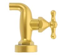 HEATSHAKING Accessoire de Décoratif Robinet Invisible Élément de Décoration de Jardin Bureau Améliorez Votre Un Design Attirez Fortune