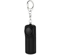 HEATSHAKING Alarme Personnelle de Sécurité avec LED Puissante pour Femmes et Personnes Âgées Porte-clés Urgence Facile à Utiliser Sirène Réutilisable Compacte pour Protection Individuelle