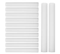 HEATSHAKING Anti-Slip Foam Tuck Grips for Sofa Covers 24pcs White Seam Filler Sticks for Stretch Couch Protectors and Home Use