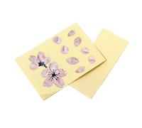 HEATSHAKING Autocollant Motif Fleurs Délicates Jaune en Plastique Guitare Floral Réutilisable et Amovible, Décoration pour Guitare et Basse