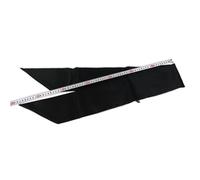 HEATSHAKING Bandeau Cheveux Femme en Polyester Noir Antidérapant sans Mains pour Usage Quotidien Foulard Postiche Frontale Enveloppante Accessoire Cheveux