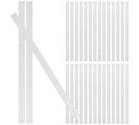 HEATSHAKING Bandes Adhésives de Reliure Support Maille pour Reliure de Documents et Contrats, Plastique Solide, 30 Pièces, Application Rapide et Renforcement