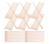 HEATSHAKING Bâtonnet en Bois Léger et Facile à Manipuler, Lot de 400pcs pour Mélanger Peinture et Résine Époxy Vos Projets DIY et Travaux D'amélioration Maison Réutilisable