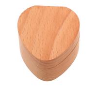 HEATSHAKING Boîte Bois Élégante pour Médiators De Guitare Organisateur Pratique Bois Massif pour Guitaristes Rangement Stylé Et pour Guitares Acoustiques Et Électriques