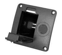 HEATSHAKING Boîtier de Batterie pour Guitare avec Verrou de Sécurité Compartiment pour Micros Actifs Support Plastique pour Basse et Guitare Électrique