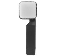 HEATSHAKING Brosse à Visage Massage Facial Double Face Noir en Silicone et Amélioration Texture Peau, Design à Double Côté pour Routine de Soin