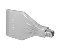 HEATSHAKING Buse à Air Plate en Alliage D’Aluminium Robuste - Accessoire Concentrateur pour Sèche-Cheveux et Compresseur D’Air - Buse de Soufflage Industrielle pour Séchage Refroidissement