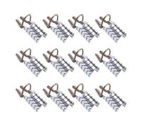 HEATSHAKING Conseils Réutilisable Argenté à Moules pour pour Ongles 15pcs Aluminium Extension Porte-ongles des Ongles, Salon Professionnel et Usage Domestique