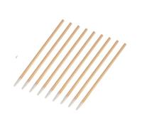 HEATSHAKING Coton-tige De Maquillage En Bois à Pointe Unique 100 Pièces Usage Précis Pour Nettoyage Salon Professionnel Et Domestique