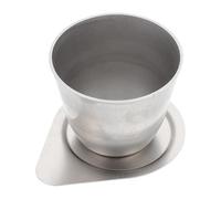 HEATSHAKING Creuset de Laboratoire avec Couvercle Résistant à Haute Température 50ml pour Fusion et Expérience Scientifique Fiable