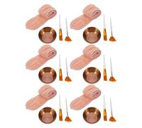 HEATSHAKING Ensemble D'esthéticienne Complet Outils Faciaux en Nylon et Acier Inoxydable, Bol pour Soin de Visage Facile à Nettoyer, pour Soins Professionnels et Routines à Domicile