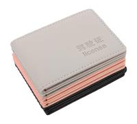 HEATSHAKING Étui pour Permis de Conduire en PU 6 Emplacements, Protection Maximale et Rangement Multi-Cartes, Accessoire Élégant pour Documents de Voyage et Usage Quotidien