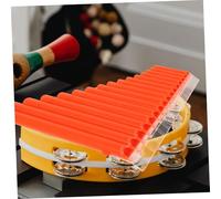 HEATSHAKING Flûte de Pan Tubes pour Débutants C Instrument Portable avec Sac de Transport Musique Riche pour Apprentissage Facile et Créatif