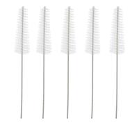 HEATSHAKING Kit nettoyage prothèse auditive 5pcs brosses légères en acier inoxydable pour nettoyage de conduit auditif