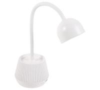 HEATSHAKING Lampe de Table LED pour Ongles en Gel 24w Blanche Bras Flexible, Facile à Utiliser et Multifonction pour Salon de Manucure ou Usage Domestique