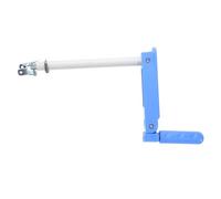 HEATSHAKING Lit Infirmier Semi-électrique Avec Manivelle à Main Réglable Hauteur Pour Soins Aux Patients Accessoire De Lit