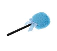 HEATSHAKING Lollipop Shaped Fluffy Powder Puff With Long Handle For Loose And Body Powder Application Ultrasoft Makeup Puff For Precise Face And Body Use