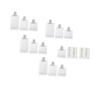 HEATSHAKING Lot De 14 Set De Sachets De Distribution De Lotion De Voyage Étanches, Légers Et Pratiques Pour Cosmétiques, Accessoires Indispensables Pour Voyage Et Soins Peau