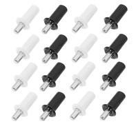 HEATSHAKING Lot de 16 Broches de Réparation pour Persiennes Intérieures en Abs et Acier Inoxydable, Facile à Installer, Stable, Quincaillerie de Fenêtres et Accessoires Volet