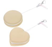 HEATSHAKING Lot de 2 Lingettes Nettoyantes pour Écrans et Lentilles Portable Anti-Rayures pour Téléphones Lunettes et Appareils Électroniques Corde Décorative Couleur Simple