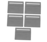 HEATSHAKING Lot De 5 Capuchons De Fader pour Console De Son à Glissière Droite, Diamètre Intérieur 4mm, Boutons Coulissants Gris, Accessoires De Remplacement pour Mixeur Et DJ