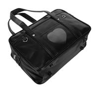 HEATSHAKING Main pour Ordinateur Portable en Pu Imperméable Grande Capacité et Design Cœur Style Japonais, Usage Quotidien Travail