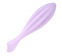 HEATSHAKING Masseur Facial Visage en Silicone Portable, Outil de Massage Arrondi pour Protéger la Peau et Rendre Plus Lisse, pour Anniversaires et Femmes