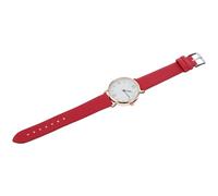 HEATSHAKING Montre Femme Mode Bracelet Réglable en Cuir Synthétique, Verre, Design Élégant et Simple, pour Rendez-école
