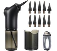 HEATSHAKING Nettoyeur D'oreilles Électrique Portable Vibration Haute Fréquence, Capacité 200 Ml, Matériau Abs, Appareil Sûr Nettoyage Oreille Adulte