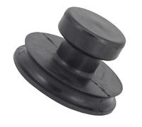 HEATSHAKING Outil à Ventouse en Caoutchouc Noir pour Bol Chantant Tibétain, Poignée de Levage Pratique et Légère, Protège le Bol, Facile à Utiliser