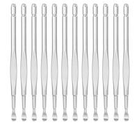 HEATSHAKING Outils Argenté en Acier Inoxydable de Nettoyage des Oreilles 12pcs Poignée Antidérapante pour Garçon et Filles de Moins de 12