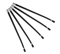 HEATSHAKING Pack de 5 Tuyaux D'extincteur Poudre en Plastique Buse Facile à Utiliser pour Prolonger D'extinction des Feux Domestiques