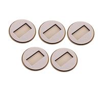 HEATSHAKING Patins en Feutre pour roulettes de Meubles 5Pcs Antidérapants Protection des Sols Coussinets Solide Compatible Chaises et Lits Utilisation Quotidienne