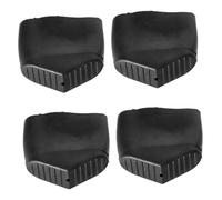 HEATSHAKING Patins Noir Protection en de Caoutchouc Professionnelle des Antidérapants et Lot 4, Design Pratique et Esthétique pour Échelle Pieds Sols pour Escalier