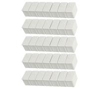 HEATSHAKING Pilulier Hebdomadaire Lot de 5 Pratique à Transporter avec Alphabet Braille Mini 7 Compartiments en Plastique Blanc pour Tourisme et Usage à Domicile