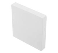 HEATSHAKING Planche de Séchage pour Objets en Argile en Gypse 10X10X1,6 CM, Disque Carré pour Sculpture Céramique et Fabrication de Pots, Socle Stable pour Loisirs et Tour de Potier