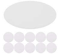 HEATSHAKING Plaques de Diffusion LED Anti-éblouissement en PC Blanc 20 Pièces pour Éclairage Encastré, Diffuseur de Lumière pour Plafonnier 2.72x2.72x0.04 Pouces, Adapté aux Salons et Bureaux