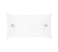 HEATSHAKING Pochette Transparente Multifonction Paquet à Monnaie Portable 9x16 Cm Matériau Léger Usage Quotidien Rangement Petits Accessoires Clés Écouteurs