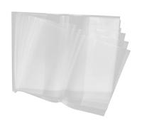 HEATSHAKING Protège-cahier Housse Rembourrée Résistante Déchirure 10 Pièces en Pp Transparent Largeur Ajustable pour Manuel Scolaire, pour Étudiants