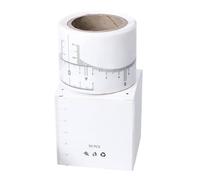 HEATSHAKING Règle Adhésive pour Sourcils 50 Pièces Format Rouleau Matériau Sûr Doux Jetable Outil pour Femmes Débutantes Maquillage Sourcils Pochoir Auxiliaire Précision Visage