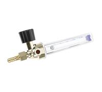 HEATSHAKING Régulateur de Débit de Gaz Co2 et Argon 1/4pt 0,15mpa 7mm en Matériau Ppe Solide pour Soudage Professionnel, Indicateur Précis de Débit pour Équipement de Soudage au Gaz