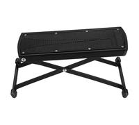 HEATSHAKING Repose Pied de Guitare Pliant Réglable avec Surface Antidérapante Accessoire Portable pour Guitariste pour Pratique Performances
