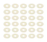 HEATSHAKING Rondelles D'équilibrage en Feutre Blanc pour Clavier de Piano, Outil de Régulation 90 Pièces Circulaires, Prévention du Contact Métal-métal, pour Piano et Batterie