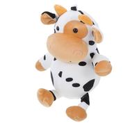 HEATSHAKING Sac à Dos Peluche de Vache pour Filles, Moelleux et Confortable, Sac à Dos Bandoulière Blanc pour Déplacements et Promenades Entre Amis Couleur Couleur Aléatoire Plusieurs styles