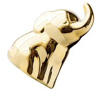 HEATSHAKING Statuette Céramique Dorée Décorative Ornement de Bureau et Salon Sculpture Délicate et Résistante pour Maison Hôtel et Restaurant