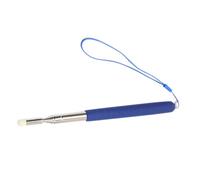 HEATSHAKING Stylet Confortable Risque Bleu en Acier Inoxydable Rétractable pour Écran Tactile et Tableau Blanc pour Bureau et Enseignement